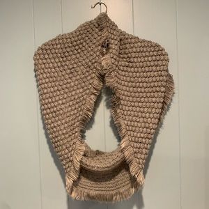 Grey Knitted Scarf